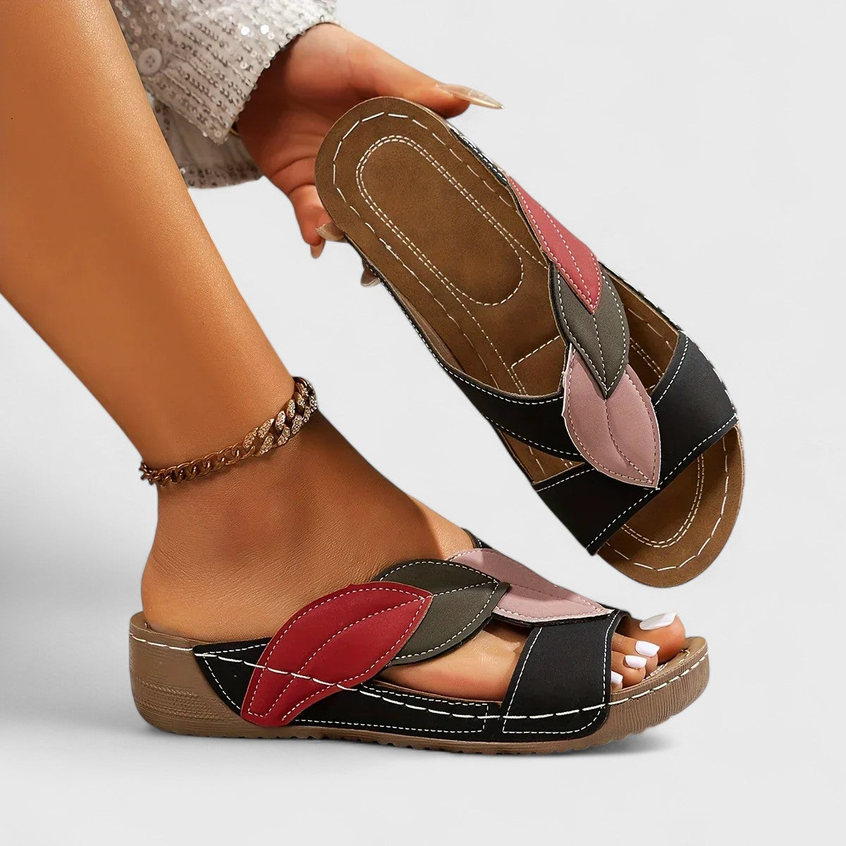 Claudine | Orthopaedic Comfort Slip-On Sandals