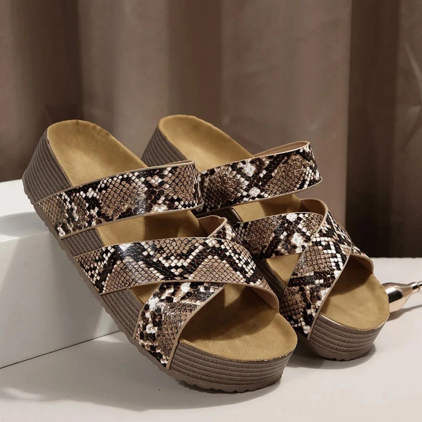 Line™ – Orthopaedic Leather Sandals for Summer
