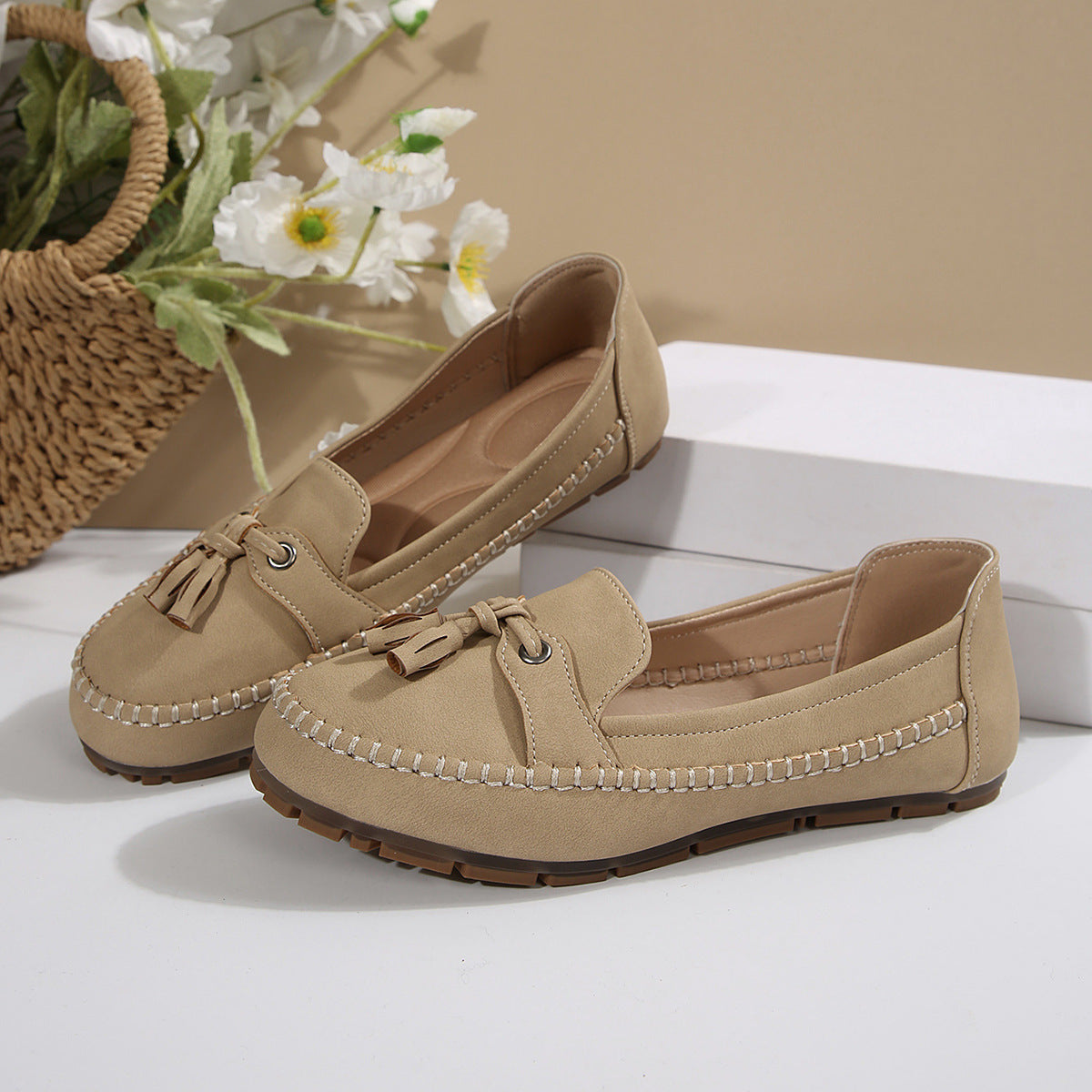 Diana™ - Comfortable, soft vintage-style loafers