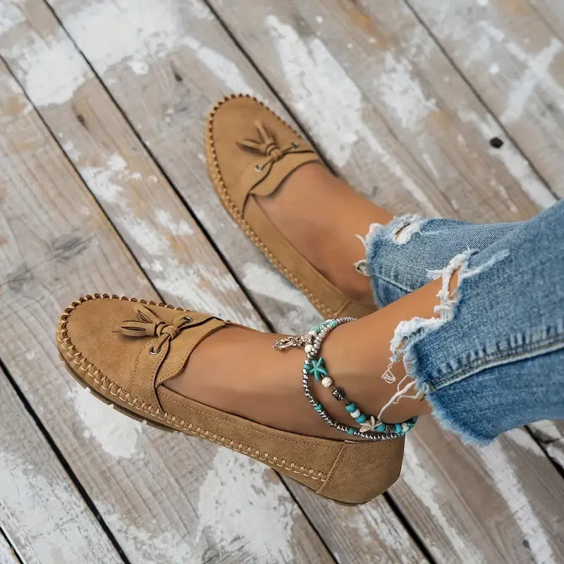 Diana™ - Comfortable, soft vintage-style loafers