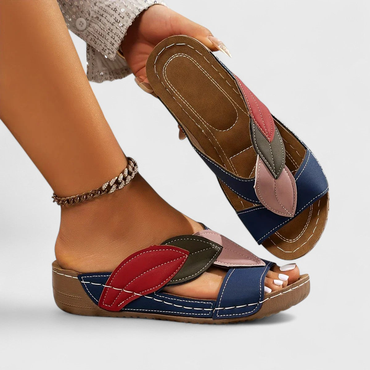 Claudine | Orthopaedic Comfort Slip-On Sandals